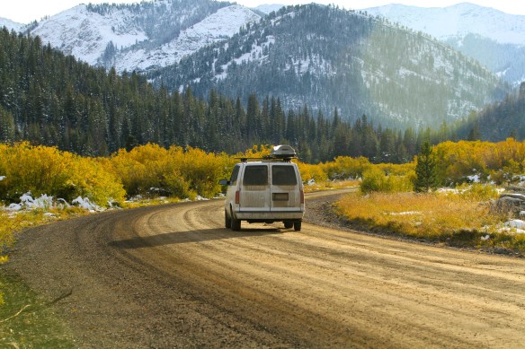 Driving home satisfied. 